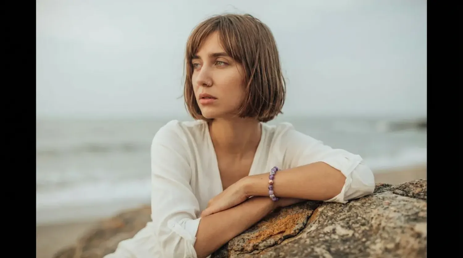 Armband Emilia Sterling Silber mit Ametrin Steinperlen